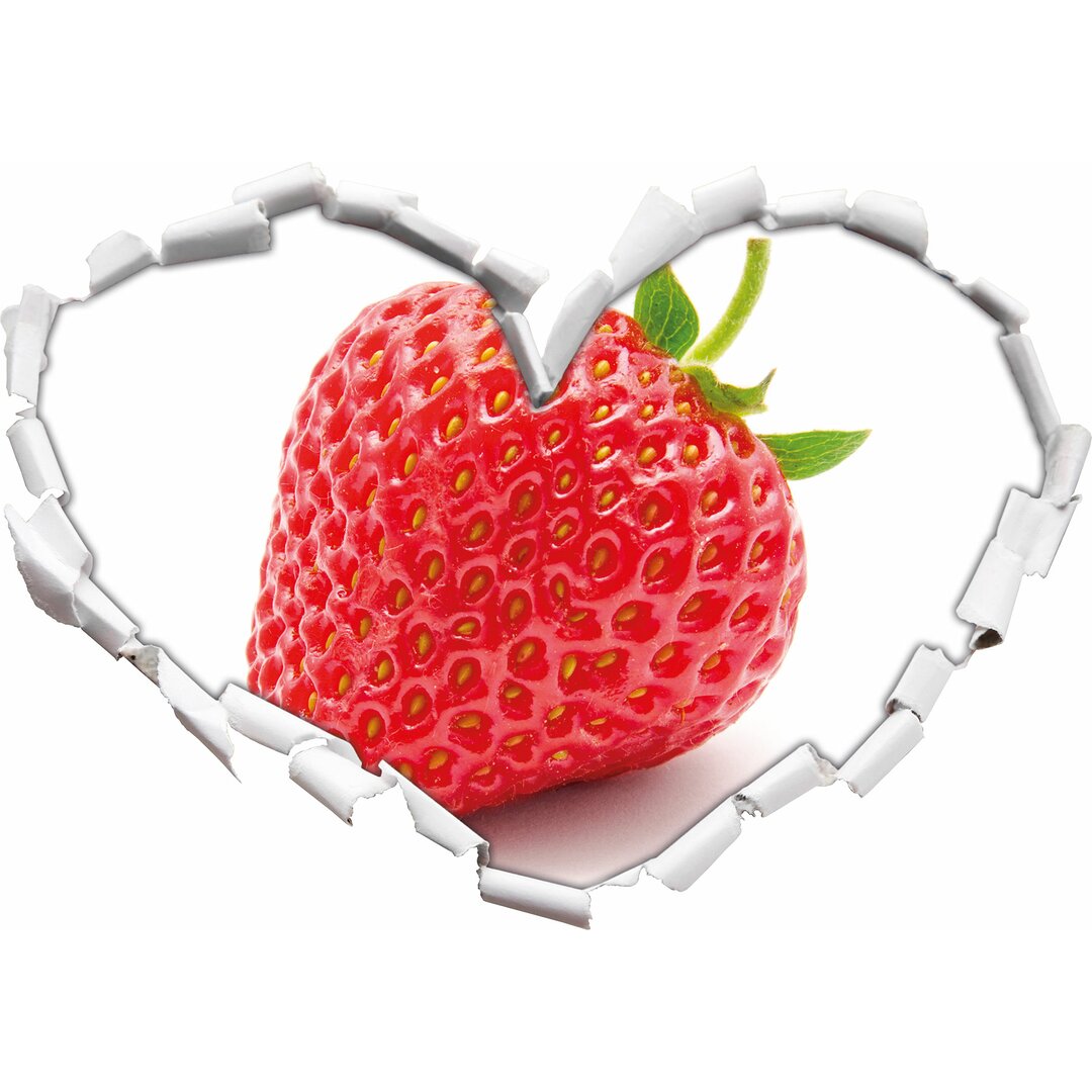 Wandtattoo Erdbeere Strawberry Obst