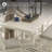 Leandru Solid Wood Base Dining Table