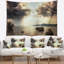 Tapisserie panoramique plage, plage, rivage sous les nuages-28508324