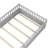 Grey Full / Double Bed