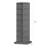 360 Rotating Shoe Cabinet, Gray Design, 7 Layers, Holds 28 Pairs, Space Saving Feature 7-Layer Rack, Accommodates Characteristic-1023552606