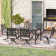 Aletse Rectangular 6 - Person 60'' Long Dining Set with Cushions