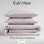 Calvin Klein Washed Percale Cotton Solid Comforter Set-1328573468-1278333972