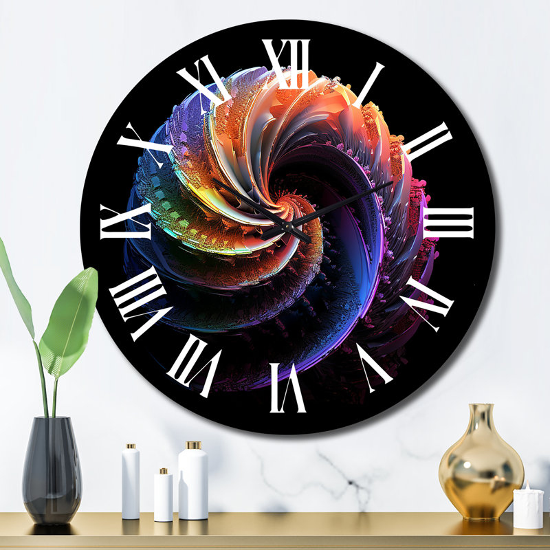 Horloge murale 3D 3D, Grand