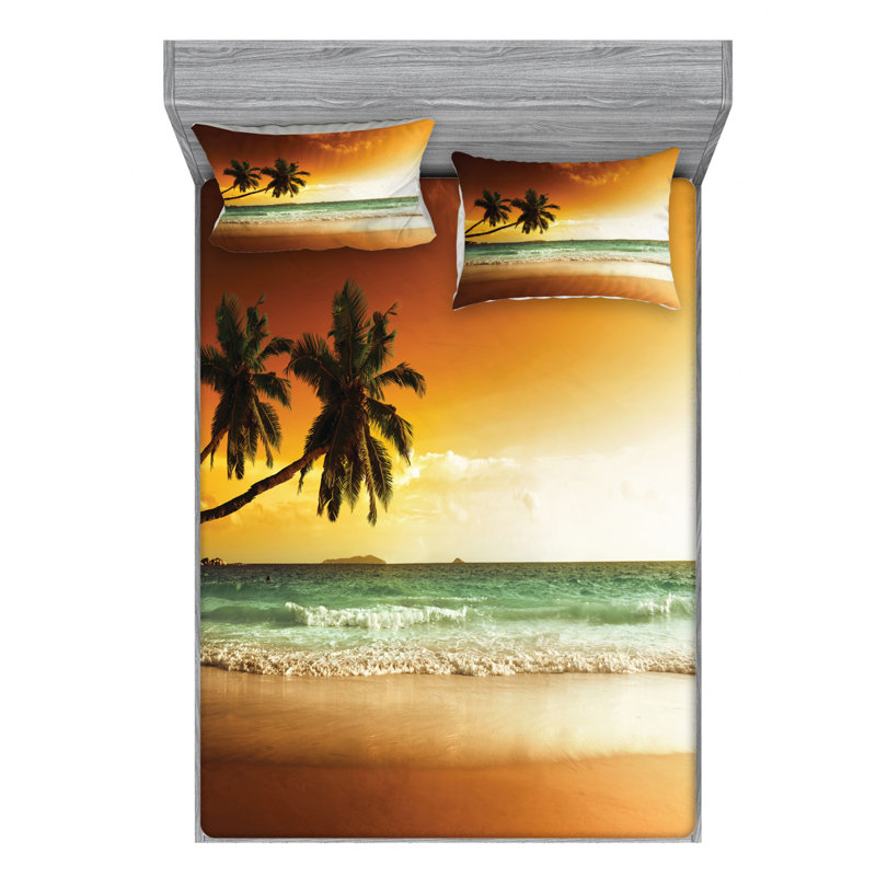 Microfiber Sheet Set, Full Sheet Set with Fitted Sheet