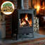 Steel Eco Multifuel Stove + Firewood Starter Kit-1518152934