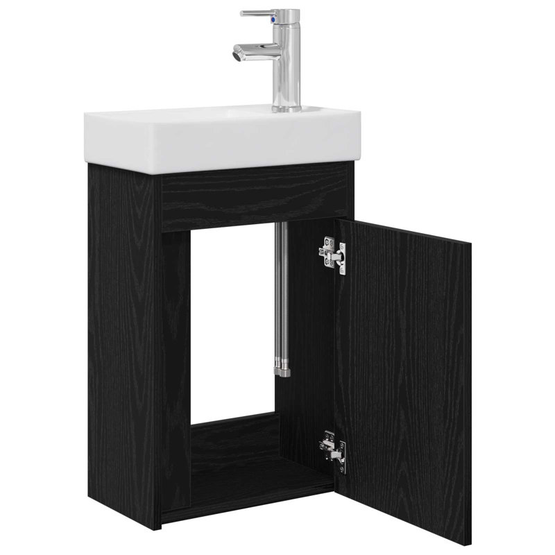 405 mm Bathroom Vanity, Black