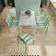 Chaises de salle à manger d'extérieur Alen-1345615087