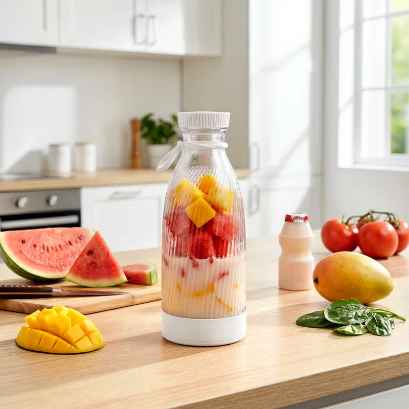 Living And Home Electric Centrifugal Juicer, White