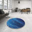 Tapis bleu/noir à motifs-329869064