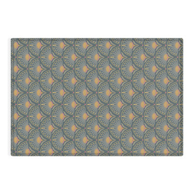 Tapis rectangulaire Ophelia avec envers antidérapant