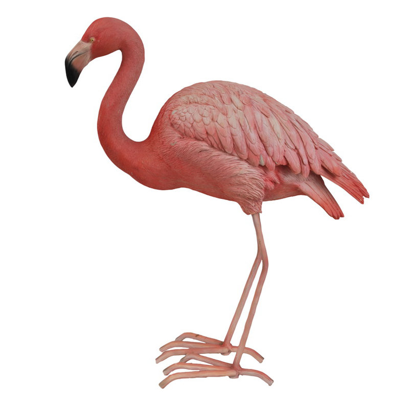 Statue de flamant