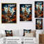 «Southalis The Eiffel Tower Suralisme I», reproduction sur toile-1846120461-1846120460