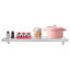 Tablette murale pliante, tablette murale pliante pour petits espaces, table pliante en acier inoxydable