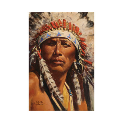 American Spirit by David Mann - Wrapped Canvas Painting