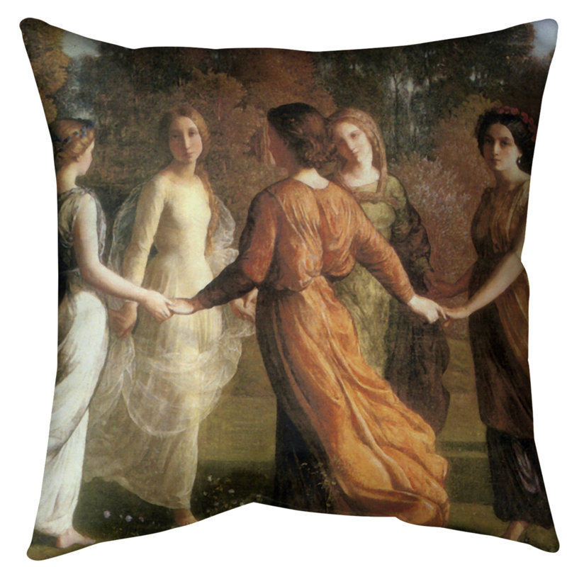 Coussin de sol pour rayons de soleil Louis Janmot-standard, 28 po x 28 po