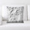 Faux Leather Throw Pillow