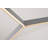 3-Light Grey LED Chandelier With Acrylic Diffusers-29552672