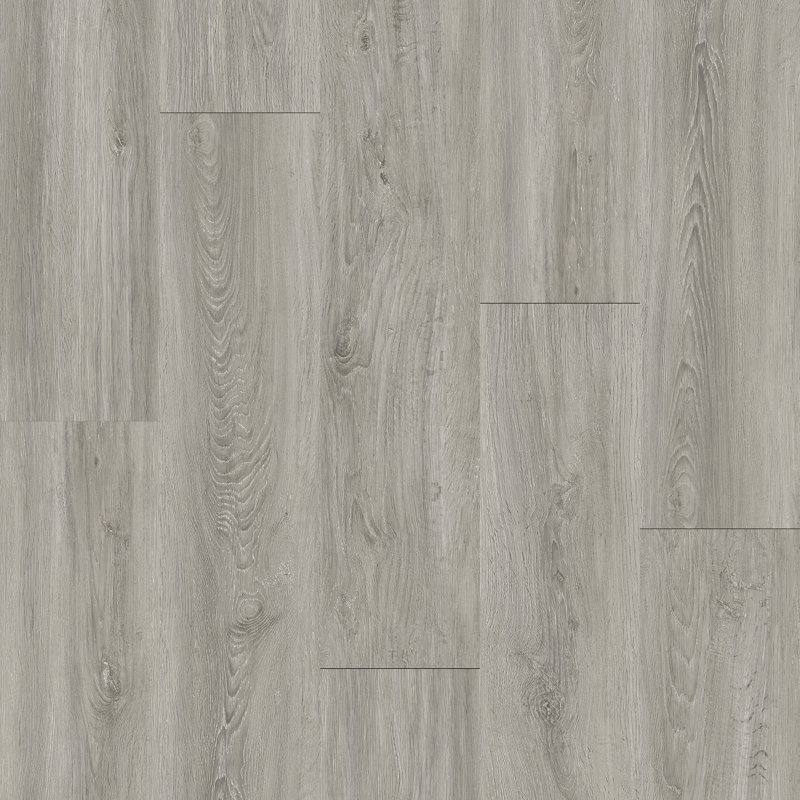 0.2mm Thick 48'' W x 72'' L Vinyl Plank, Light Gray