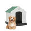 Deshondra Waterproof Plastic Dog Shelter with Animal Shelter-425779637-425779639