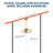 22" Akoni 3 - Blade Ceiling Fan with Light Kit Included-868828658