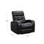 Fauteuil de cinéma inclinable en cuir véritable Artella