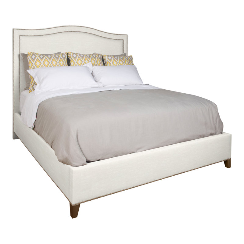 Caroline/Casey Upholstered Bed, Havana, Nadia Parchment, Yes
