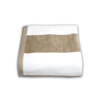 Serviette de plage 100% coton Tropical Cabana