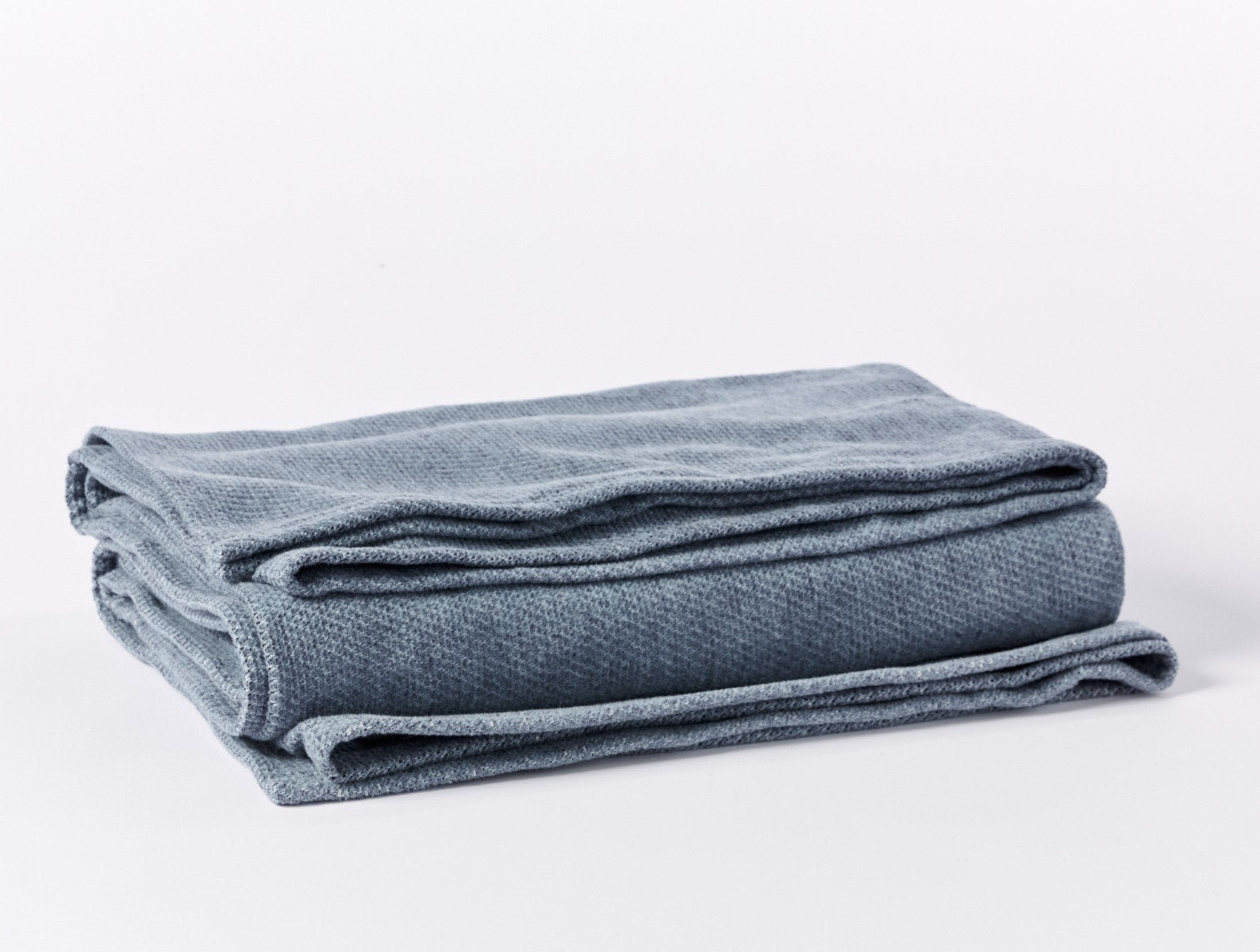 Sequoia Hand Woven Throw Blanket, Throw, Blue