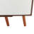Modern Farmhouse Television Stand Media Console Credenza Table For Living Room, Walnut