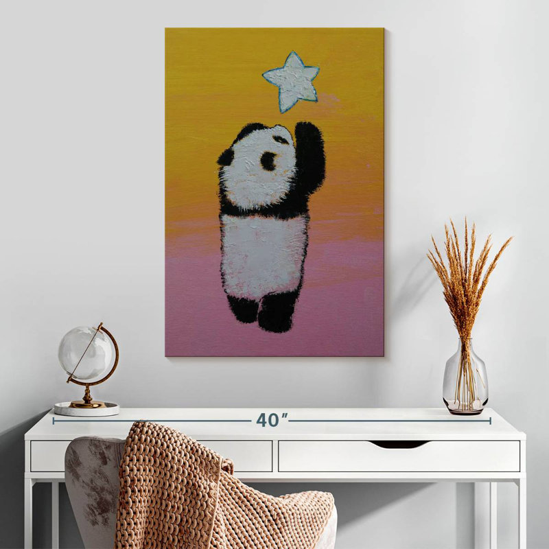Brampt Panda Star, 30" H x 20" W
