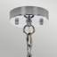 Horatio 1 - Light Polished Nickel Drum Pendant