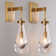 Light Dimmable Teardrop Wall Sconce