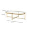 Glass Top Coffee Table