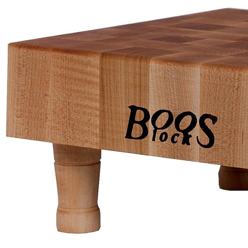 BoosBlock® 3" Thick Butcher Block Cutting Board with Legs