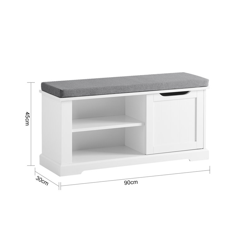 6 Pair Shoe Bench