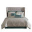 Regy, médaillon bleu gris-111572263