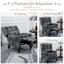 Fauteuil / fauteuil inclinable moderne Modern