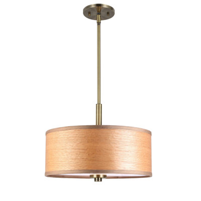 Lustre tambour 3 lumières Ahmia Abularach