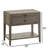 1-drawer Nightstand - Weathered Gray