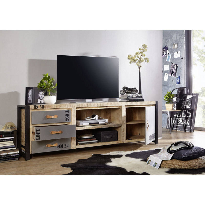Factory Unfinished TV Stand for TVs up to 88