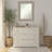 Sydney Silver Non-Beveled Framed Wall Mirror-118340324