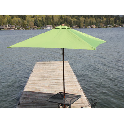 Parasol de marché carré 6,5 pi