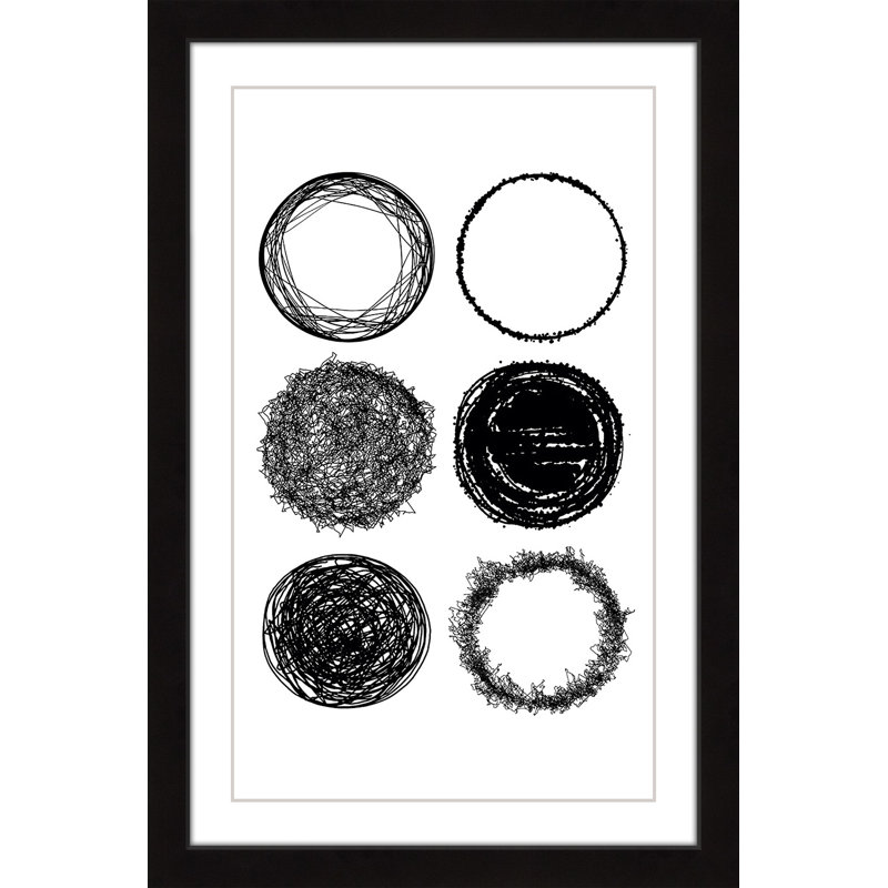 Round Nine - Impression de cadre photo sur papier, H 36 po x l 24 po x P 1,5 po