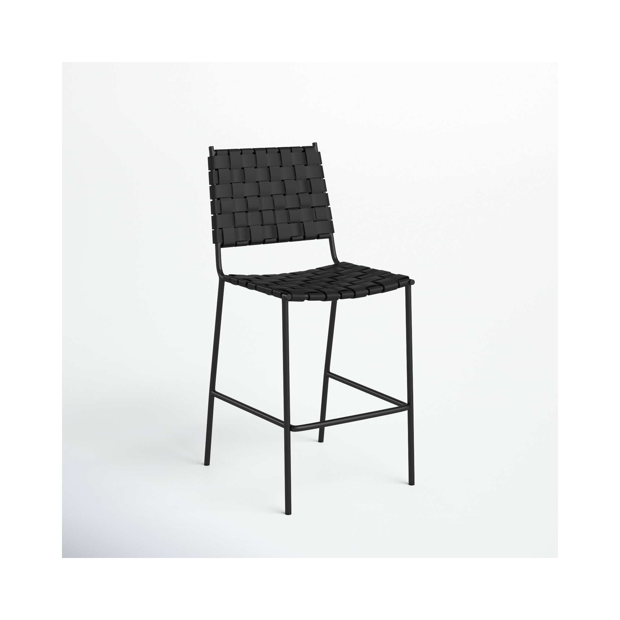 Ryland 26" Counter Stool, Black, Black