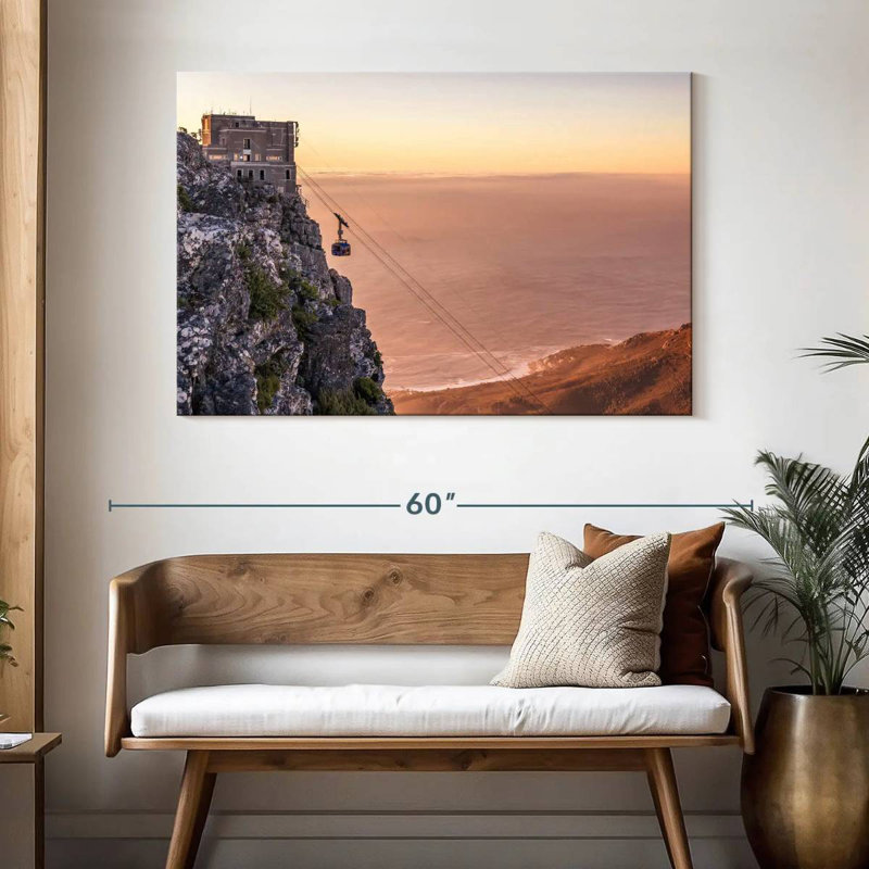 Kavia Table Mountain Cable Car, 32" H x 48" W