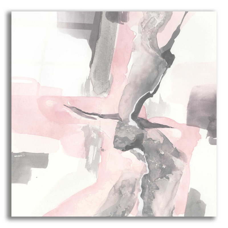 «Blush Gray I» par Chris Paschke, H 12 po x l 12 po x P 0,13 po