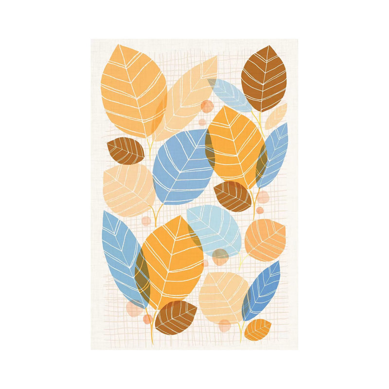 Golden Aspen by Modern Tropical - Wrapped Canvas Print, 66.04 cm H x 45.72 cm W x 3.175 cm D