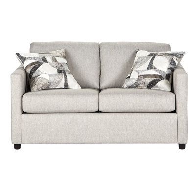 57" Upholstered Loveseat - Classic Shell