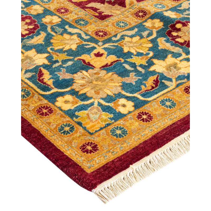 Classic One-of-a-Kind 6' 2" X 9' 2" Hand Knotted Area Rug